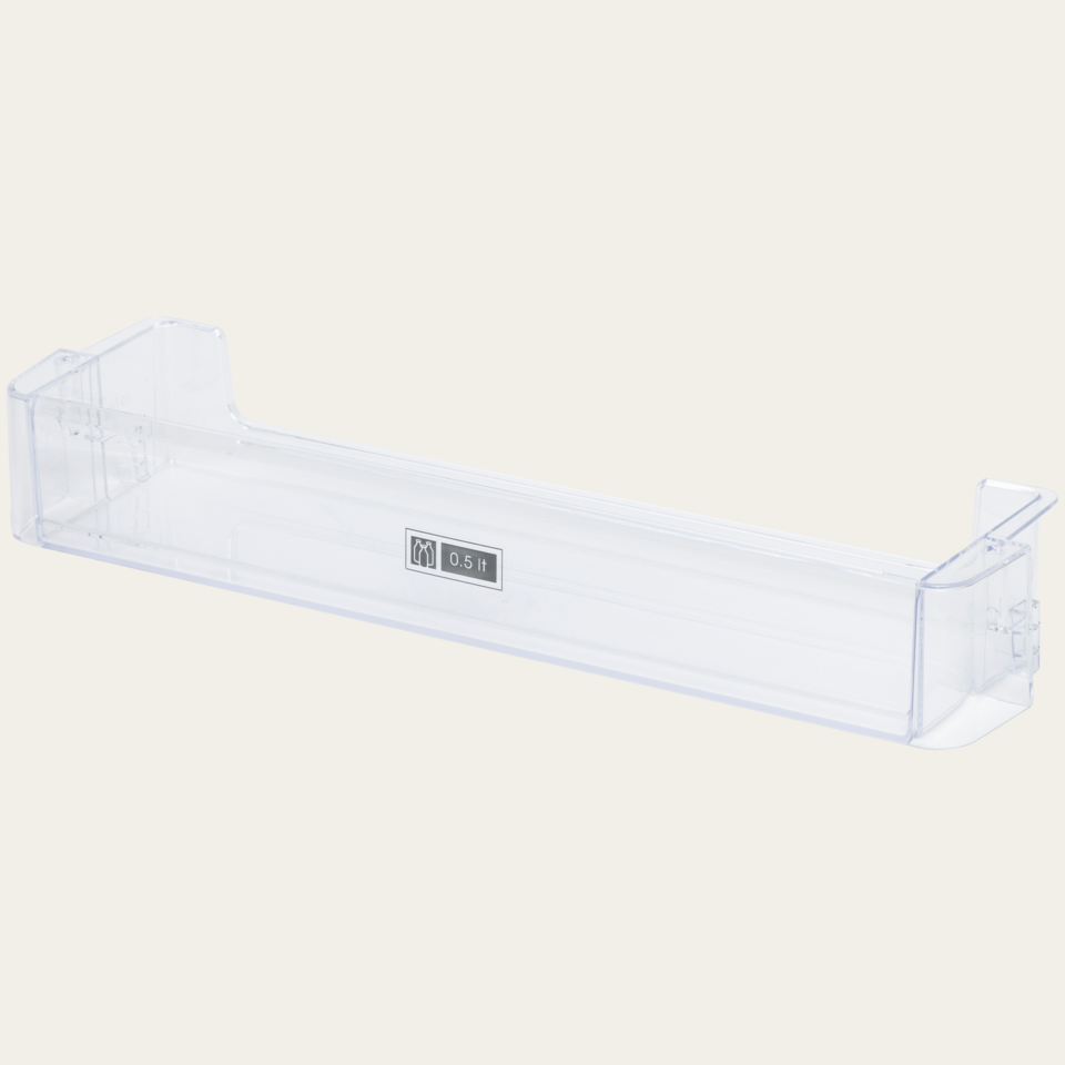 Door compartment with lower noses