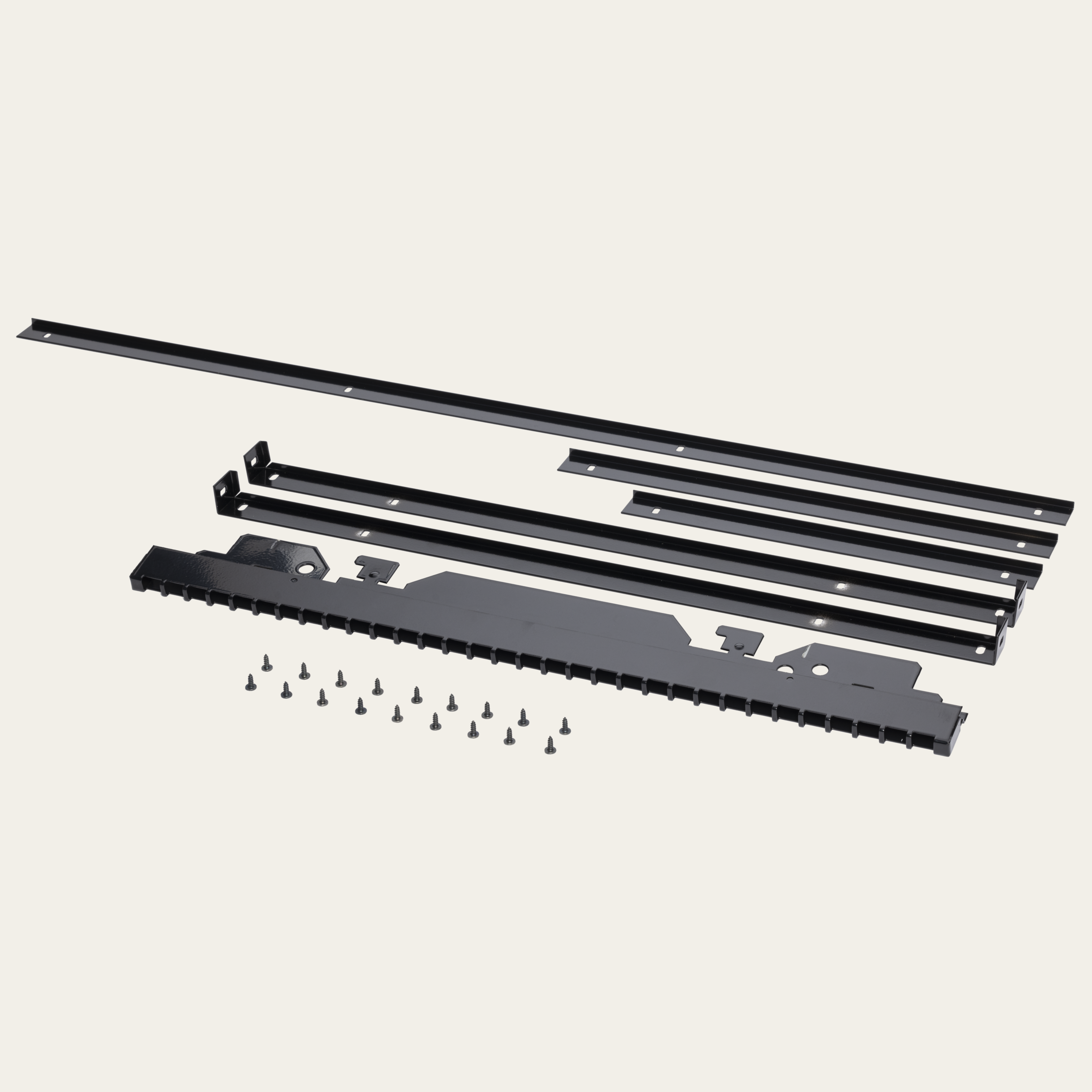 Set cornice decorativa nero per KI