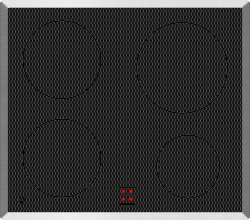 V-ZUG Glass ceramic hob QuickLight GK42H1 (230V)