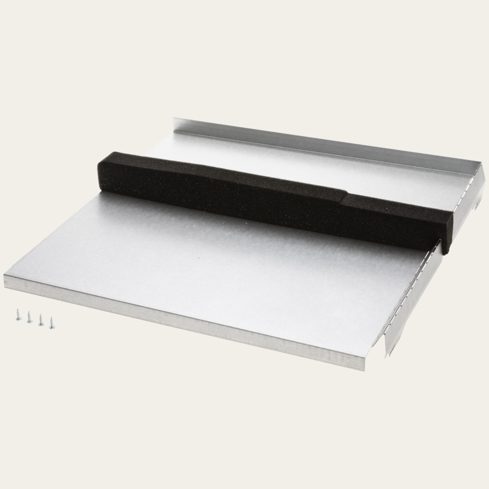 Induction: ventilation protective set for niche width 550 mm