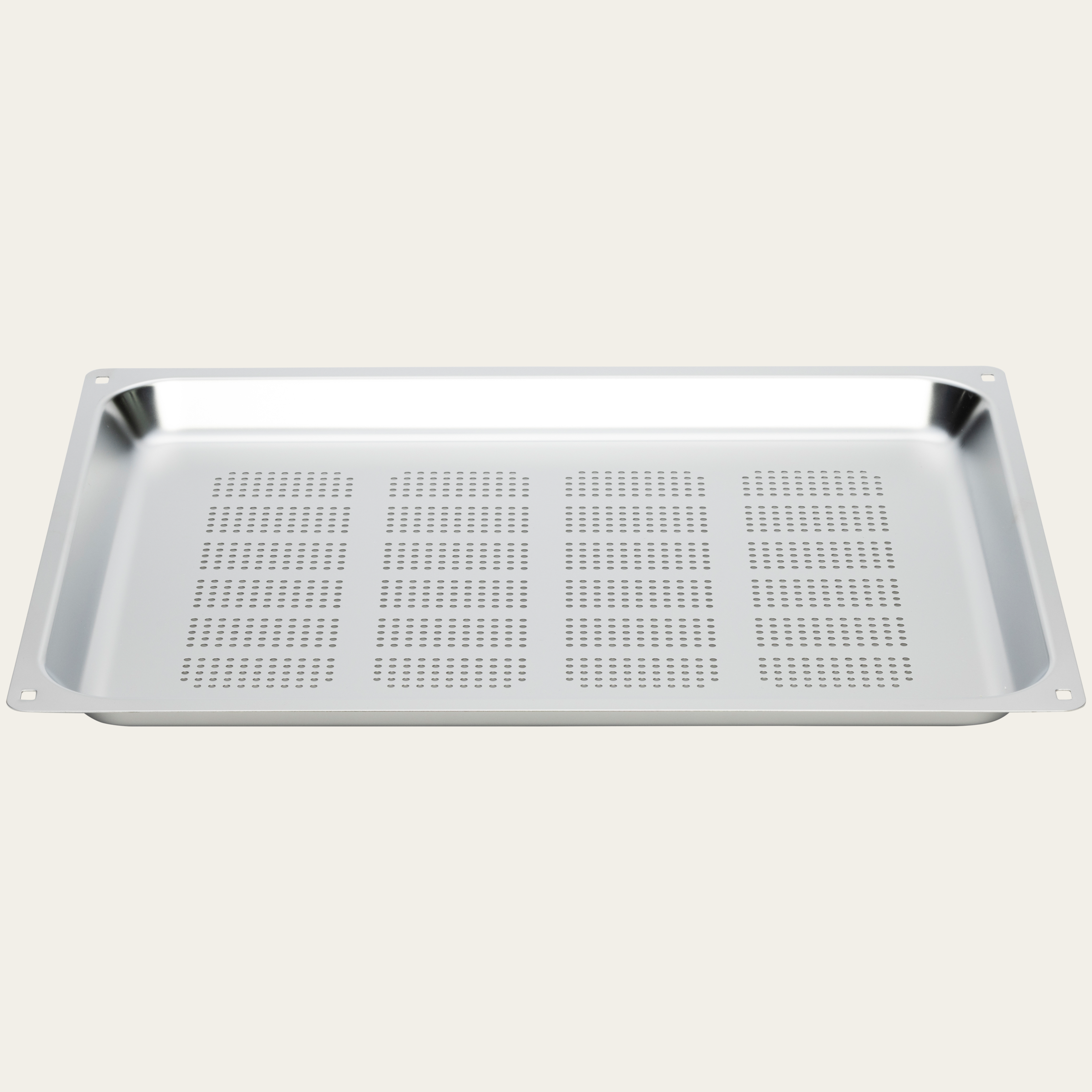 Teglia d'acciaio inossidabile forato, 430 x 345 x 25 mm