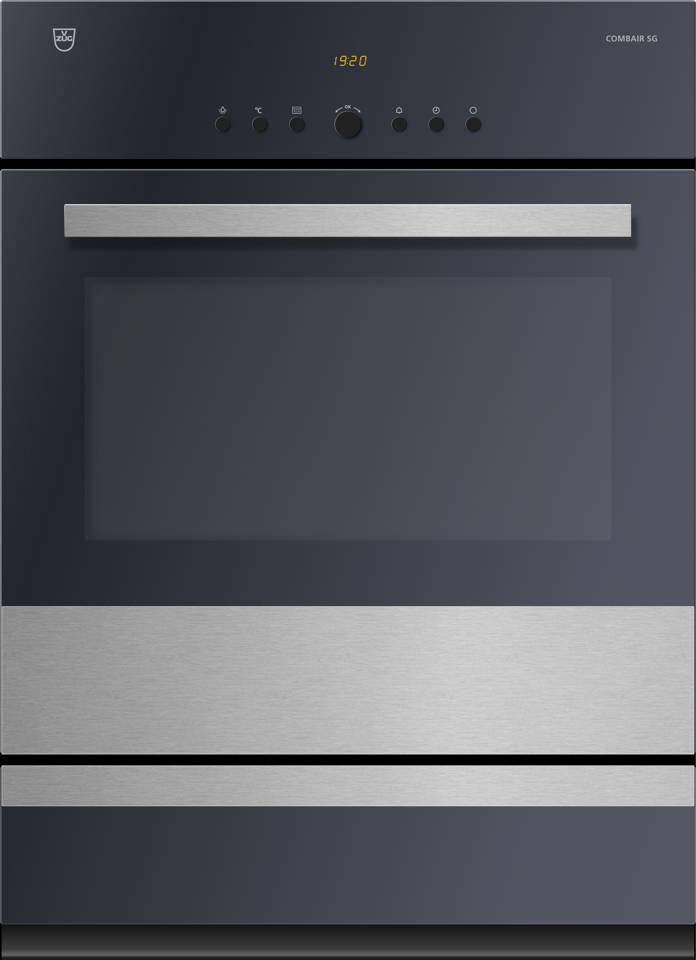 V-ZUG OvenCombair SG BC-SG/SR, 55 cm, Stainless Steel, TopClean