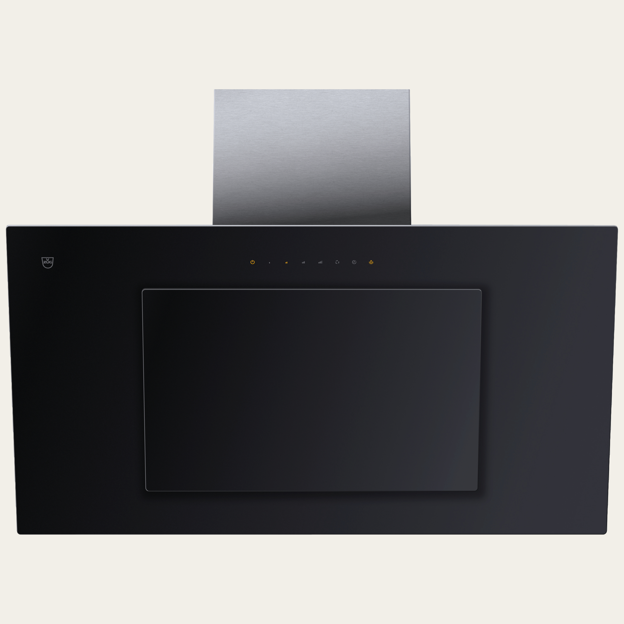 V-ZUG wall hood DWVHR9, width 90 cm, extracted air, glass design