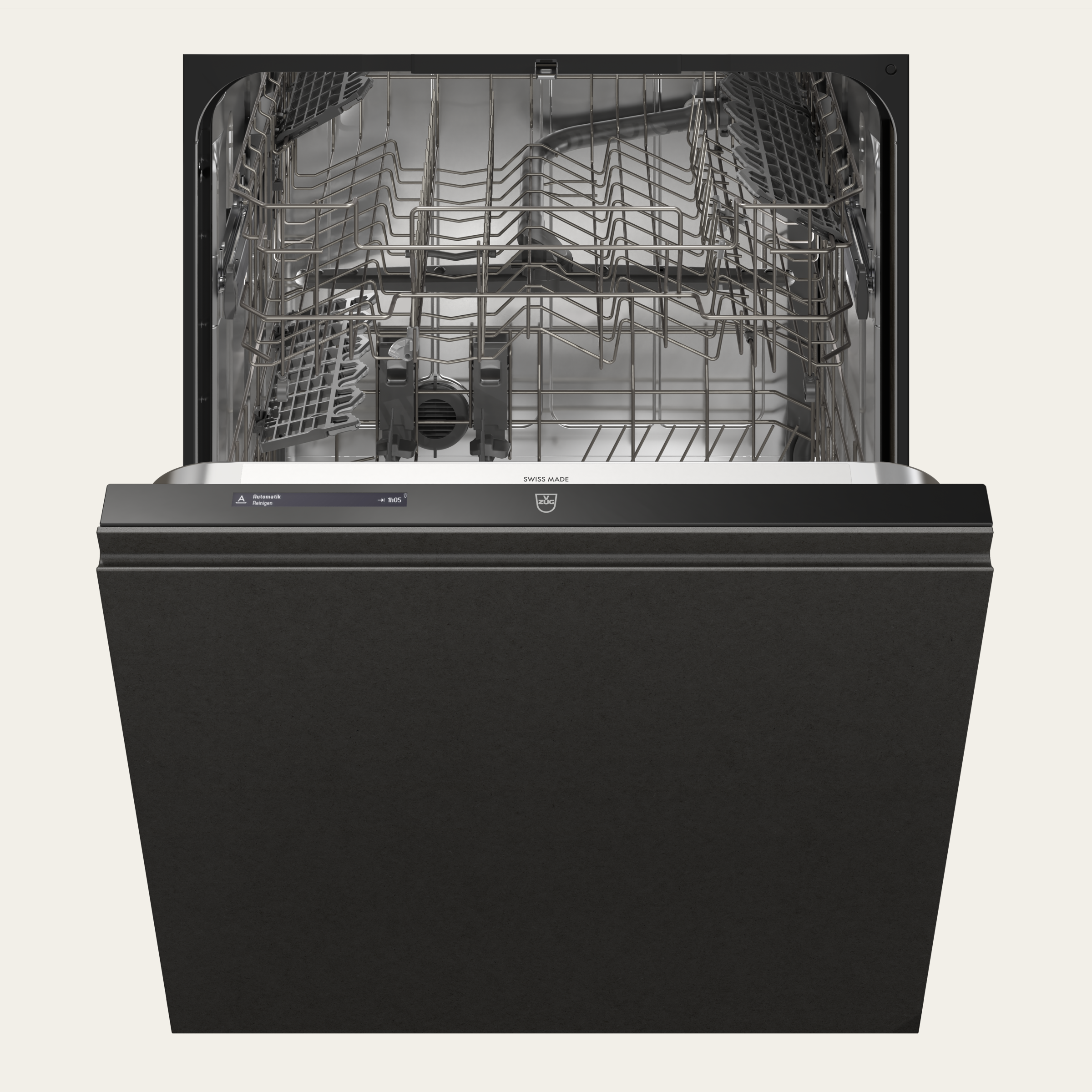 V-ZUG Dishwasher AdoraDish V2000 V, Standard width: 60 cm, Fully integratable, V-ZUG-Home, LCD