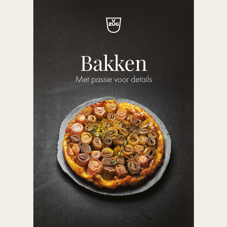 Recipe book 'Baking – With a passion for detail' in Dutch