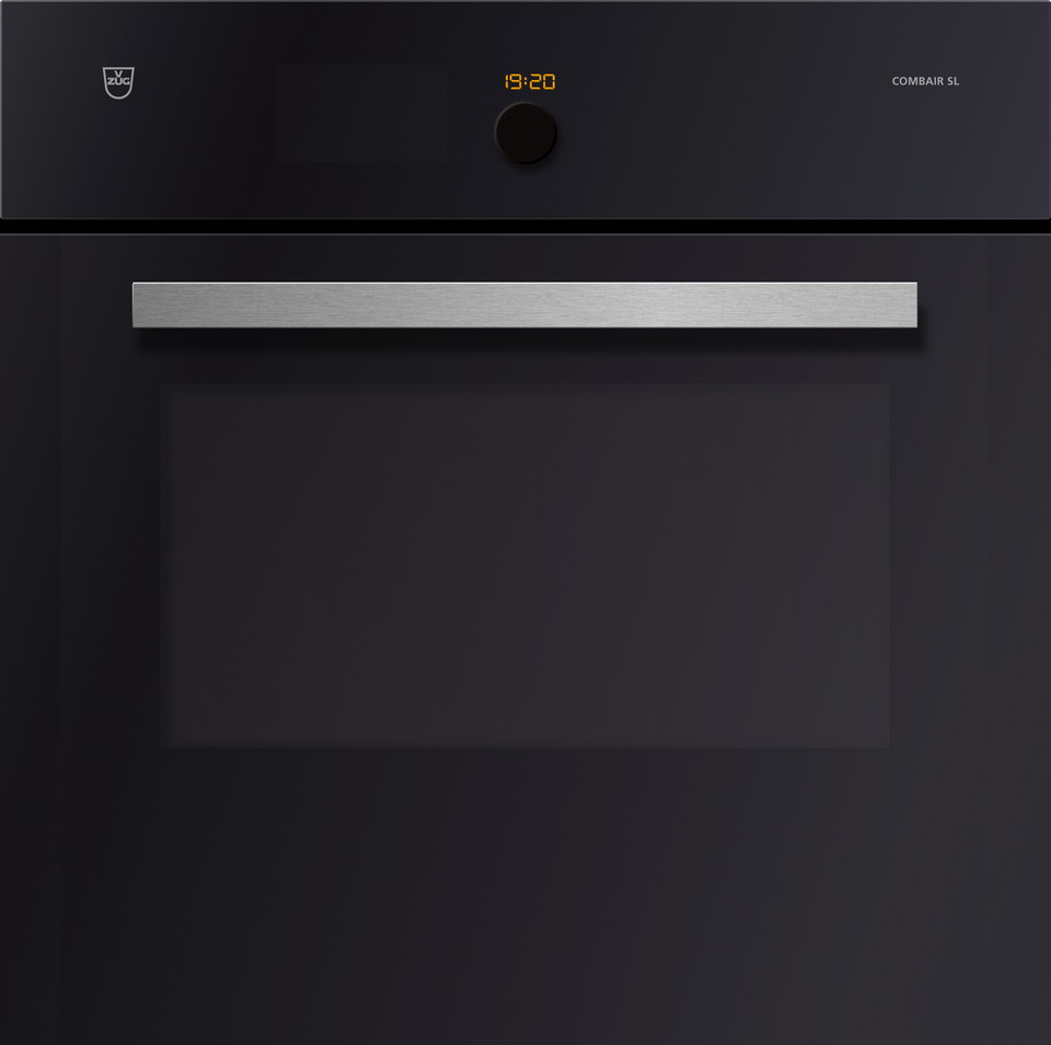 V-ZUG Four Combair SL, largeur 60 cm, design Miroir, poignée design chrome, 230 ou 400VREMARQUE: produit équipé de série d’un module Wi-Fi (V-ZUG-Home ready)