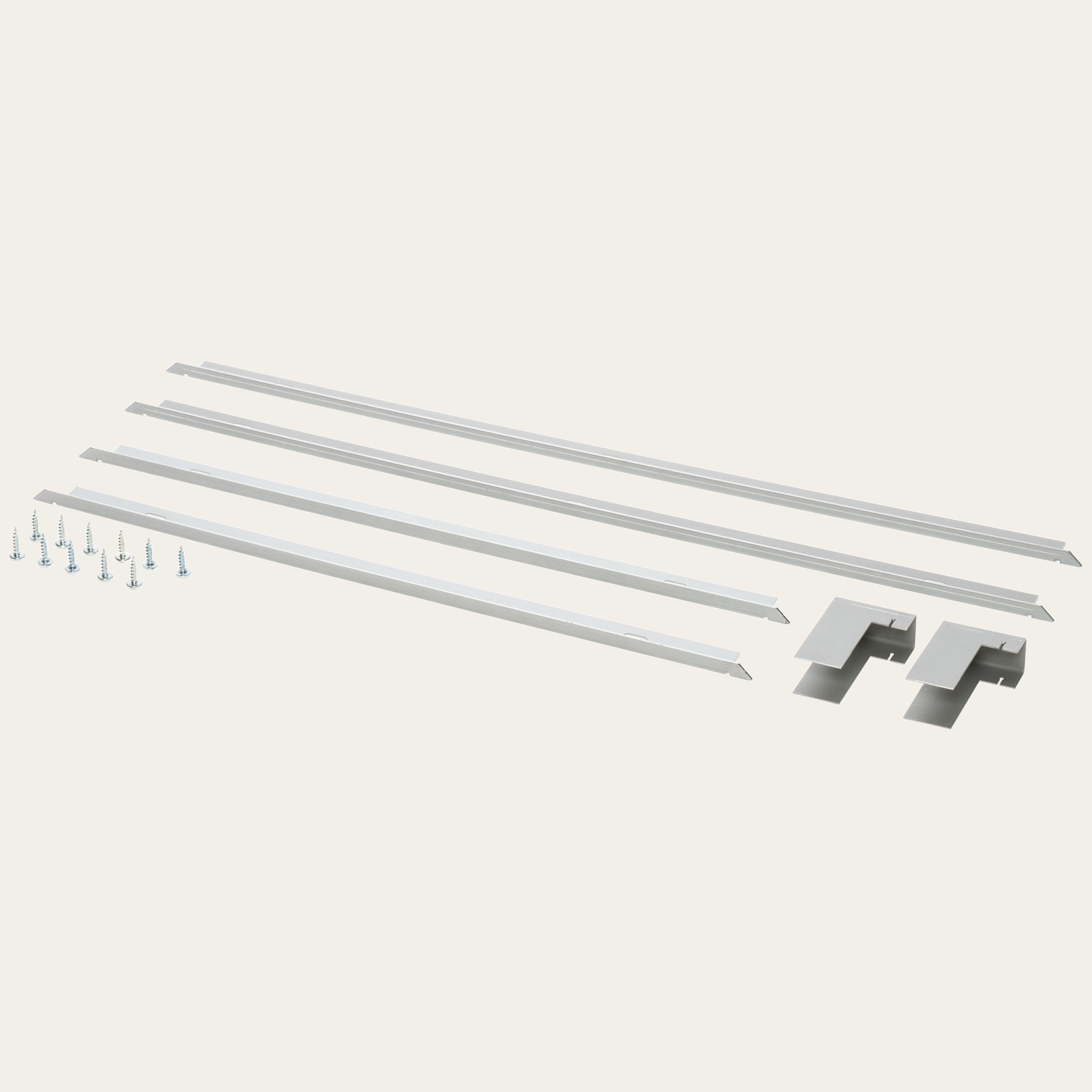 Kit d’équerres de support, à fleur, taille 40