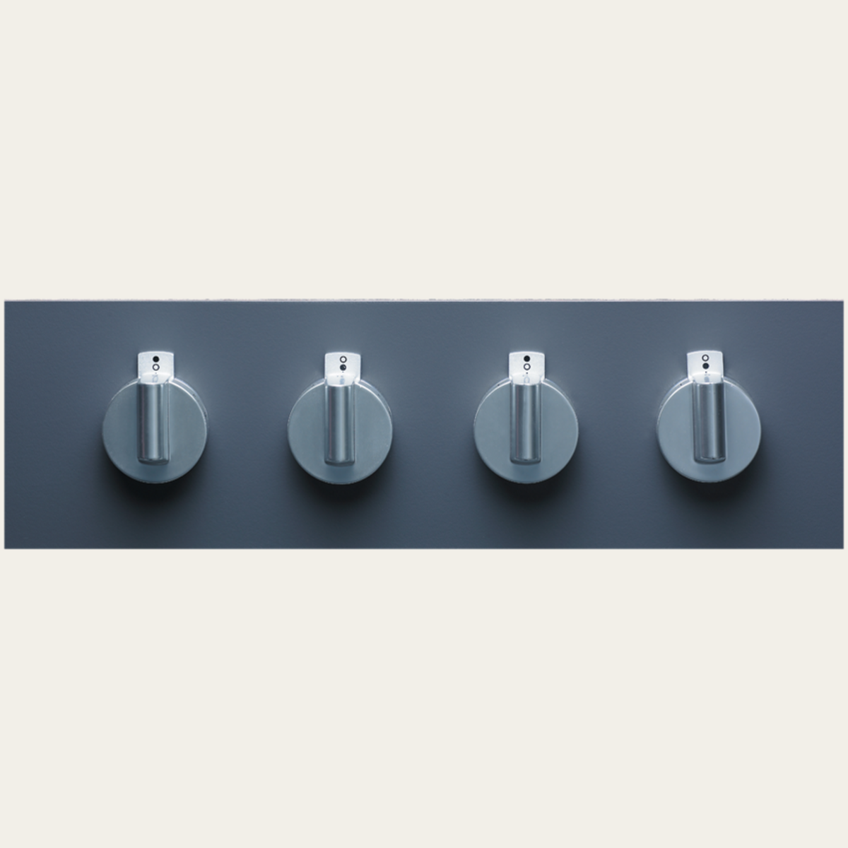 V-ZUG Bedienelement ESIE4, Design ChromeClass, Bedienknebel für 4 Kochzonen