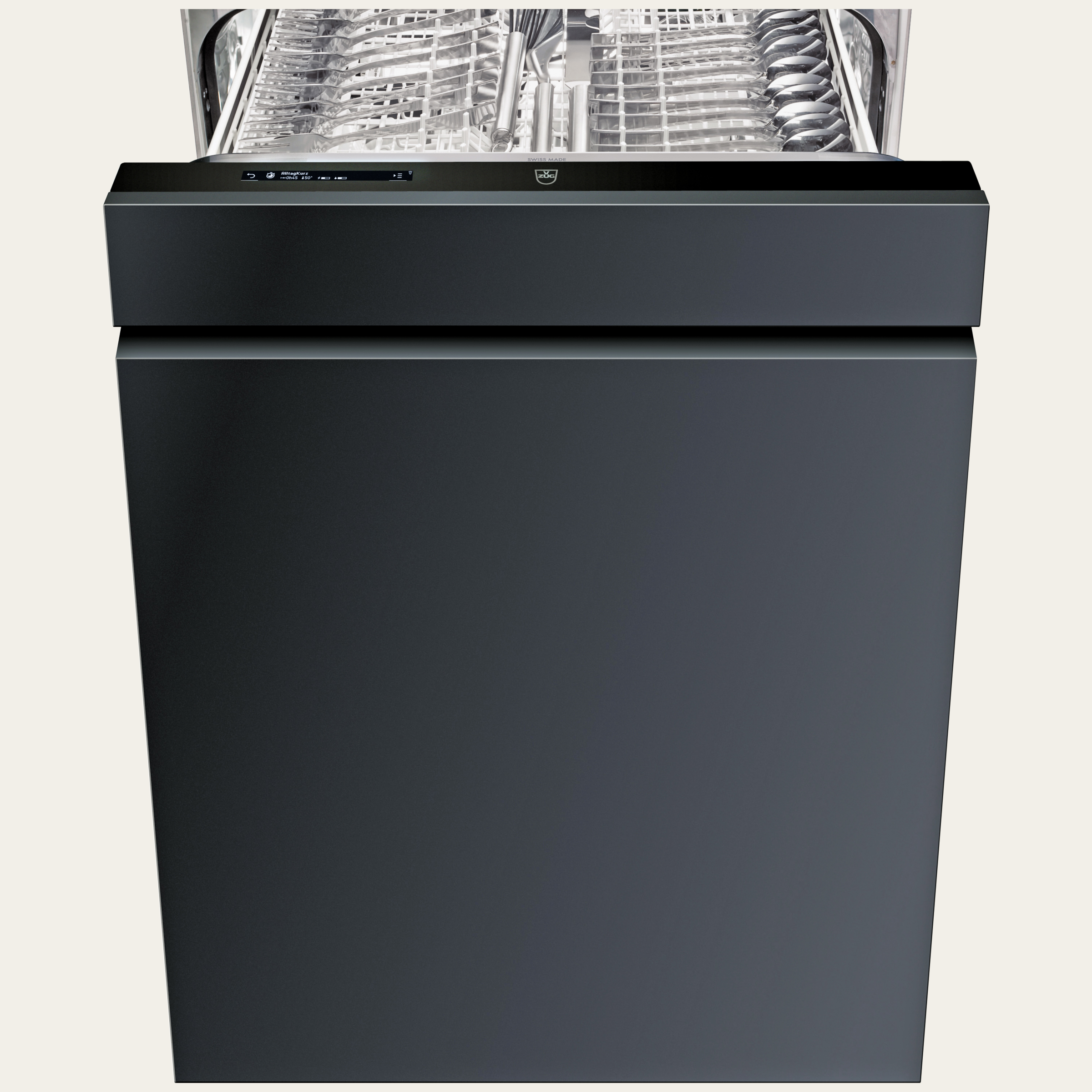 V-ZUG Dishwasher AdoraDish V6000, Standard width: 60cm, Fully integratable, Large capacity, V-ZUG-Home, ergoPlus cutlery drawer, LCD
