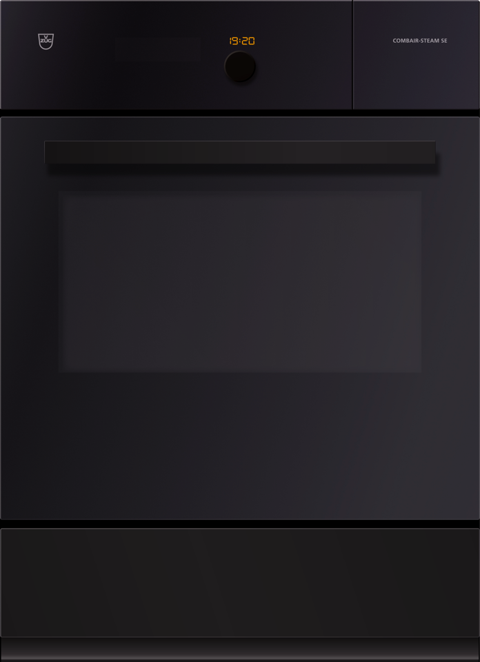 V-ZUG Steamer Combair-Steam SE, largeur 55 cm, design Miroir, poignée design Nero, 230 ou 400V