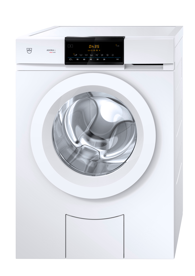 V-ZUG Waschautomat Adora L, 8 kg, Türbandung links, 230V, A+++