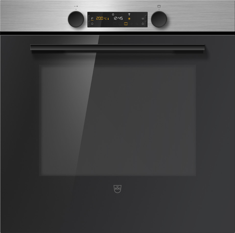 V-ZUG Oven Combair V600, Standard width: 60 cm, Standard height: 60 cm, Stainless steel, Handle: Nero, dial, V-ZUG-Home