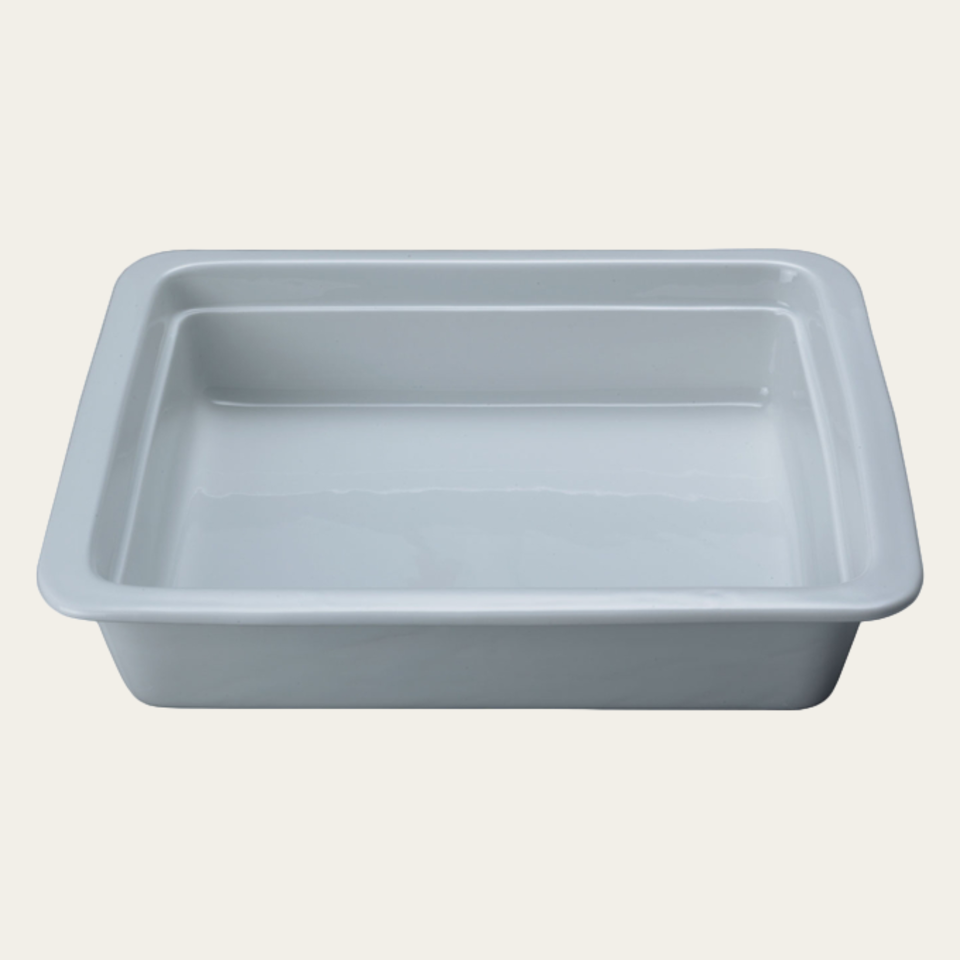 Moule en porcelaine, 1/2 GN, L 325 x P 265 x H 65 mm