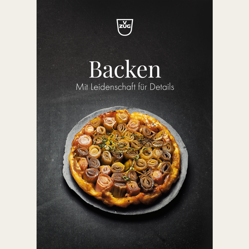 Rezeptbuch Deutsch 'Backen - Mit Passion fürs Detail'