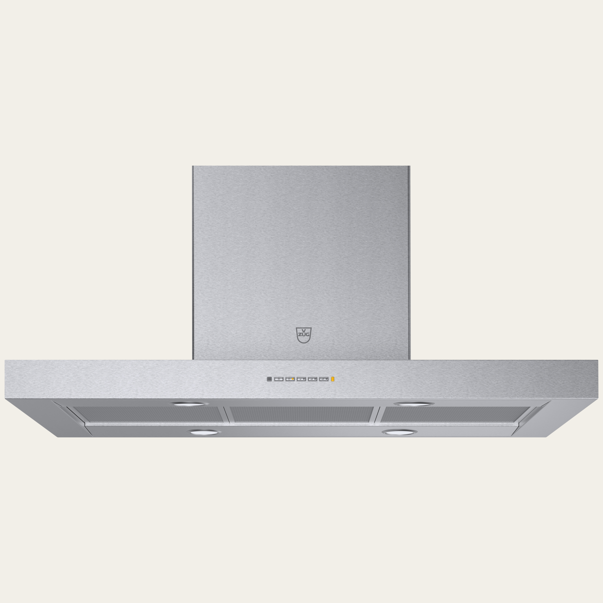 V-ZUG Hotte îlot DI-E9 , largeur 90 cm, régénération de l'air, filtre excl., design ChromeClass