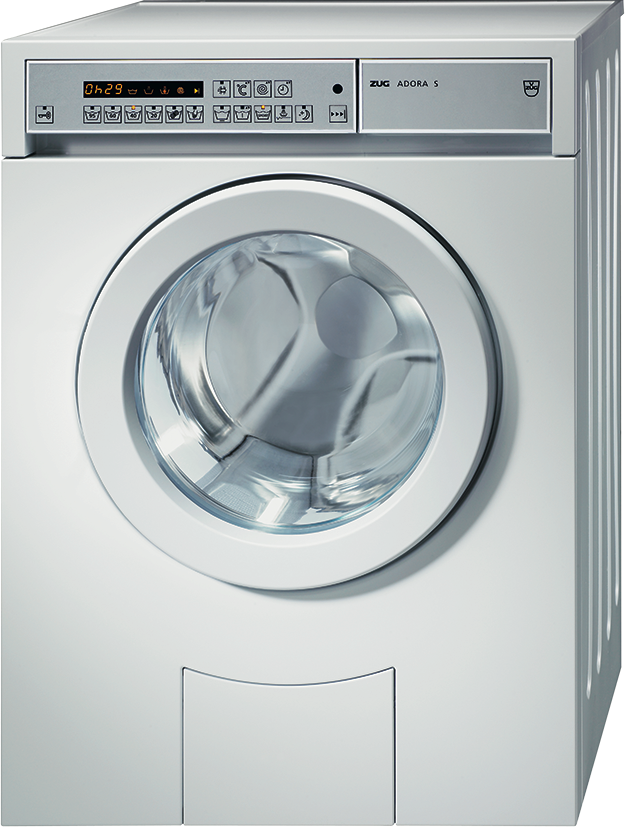 V-ZUG Waschautomat Adora S, 8 kg, Blende ChromeClass, Türbandung links, 230V, A+++