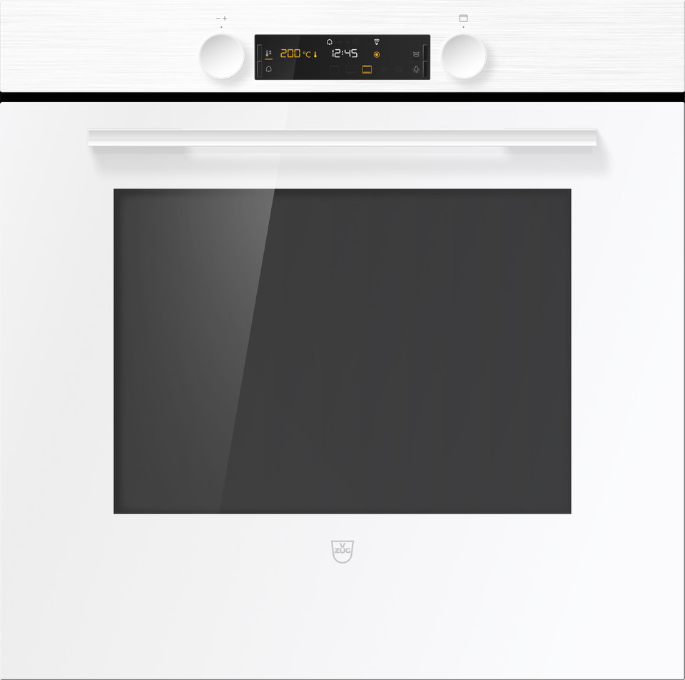 V-ZUG Oven Combair V600, Standard width: 60 cm, Standard height: 60 cm, White, Handle: white, dial, V-ZUG-Home