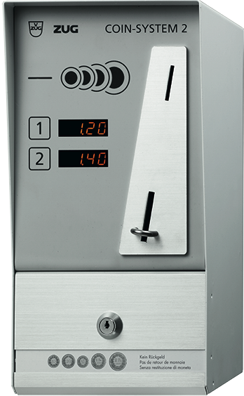 V-ZUG Coin-System 2, für Betrieb von 2 Geräten