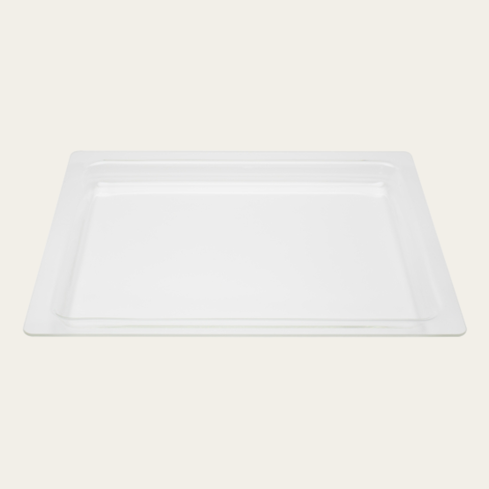 Plat en verre trempé pour espaces de cuisson 65, 68 litres