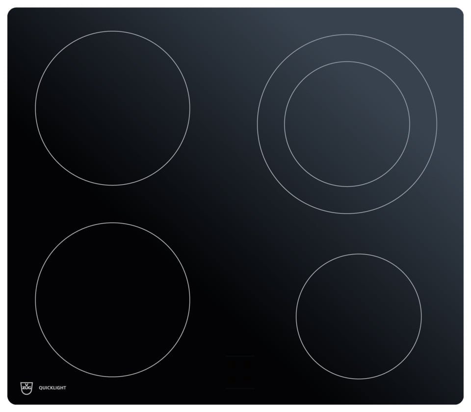 V-ZUG Table de cuisson GK43F, Corps de chauffe à rayonnement