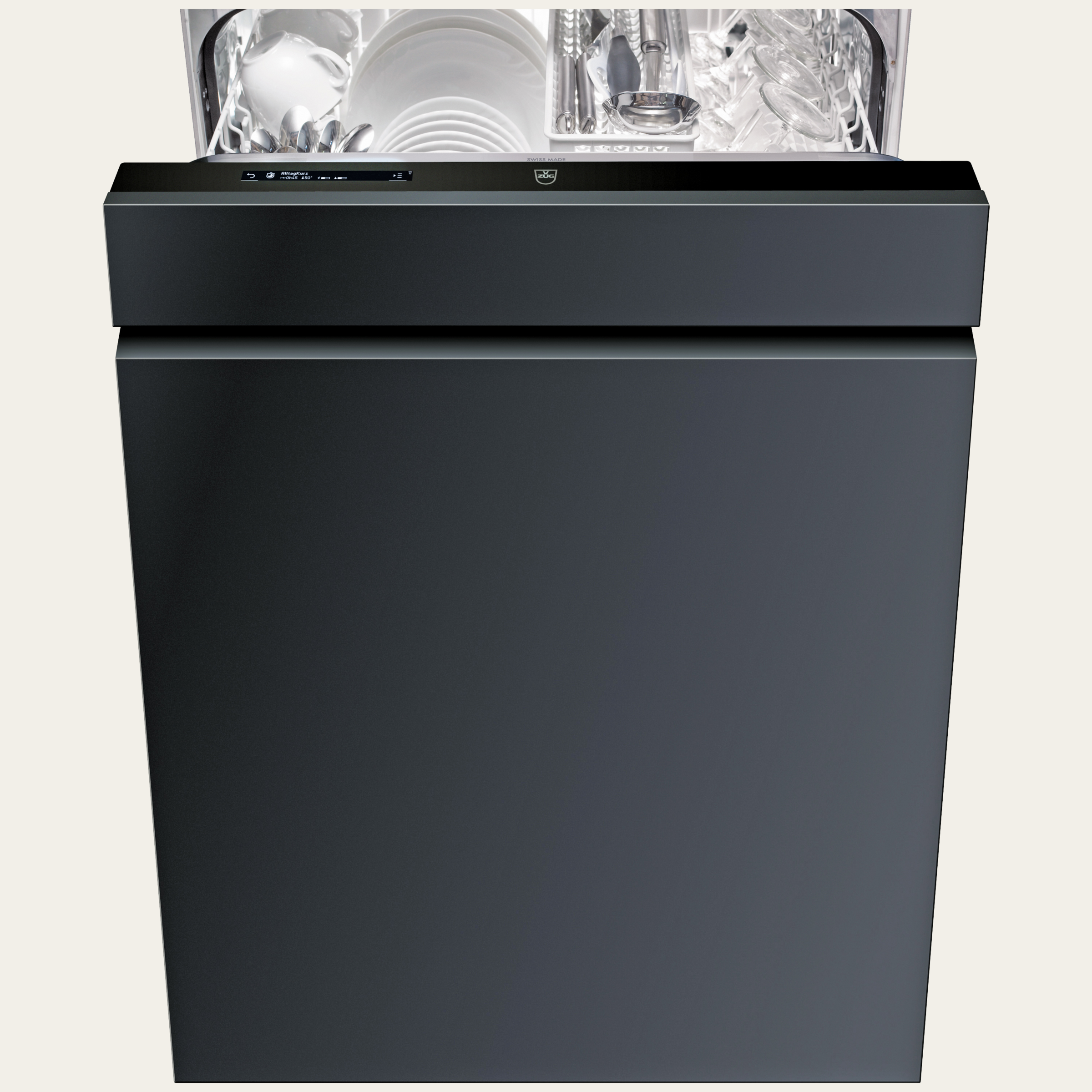 V-ZUG Dishwasher AdoraDish V6000, Standard width: 60cm, Fully integratable, Large capacity, V-ZUG-Home, OptiLift, LCD