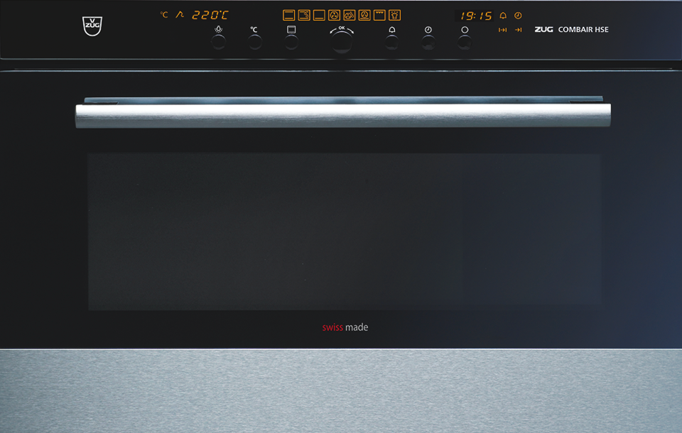 V-ZUG Backofen Combair HSE, ChromeClass, Höhe 38 cm, TopClean