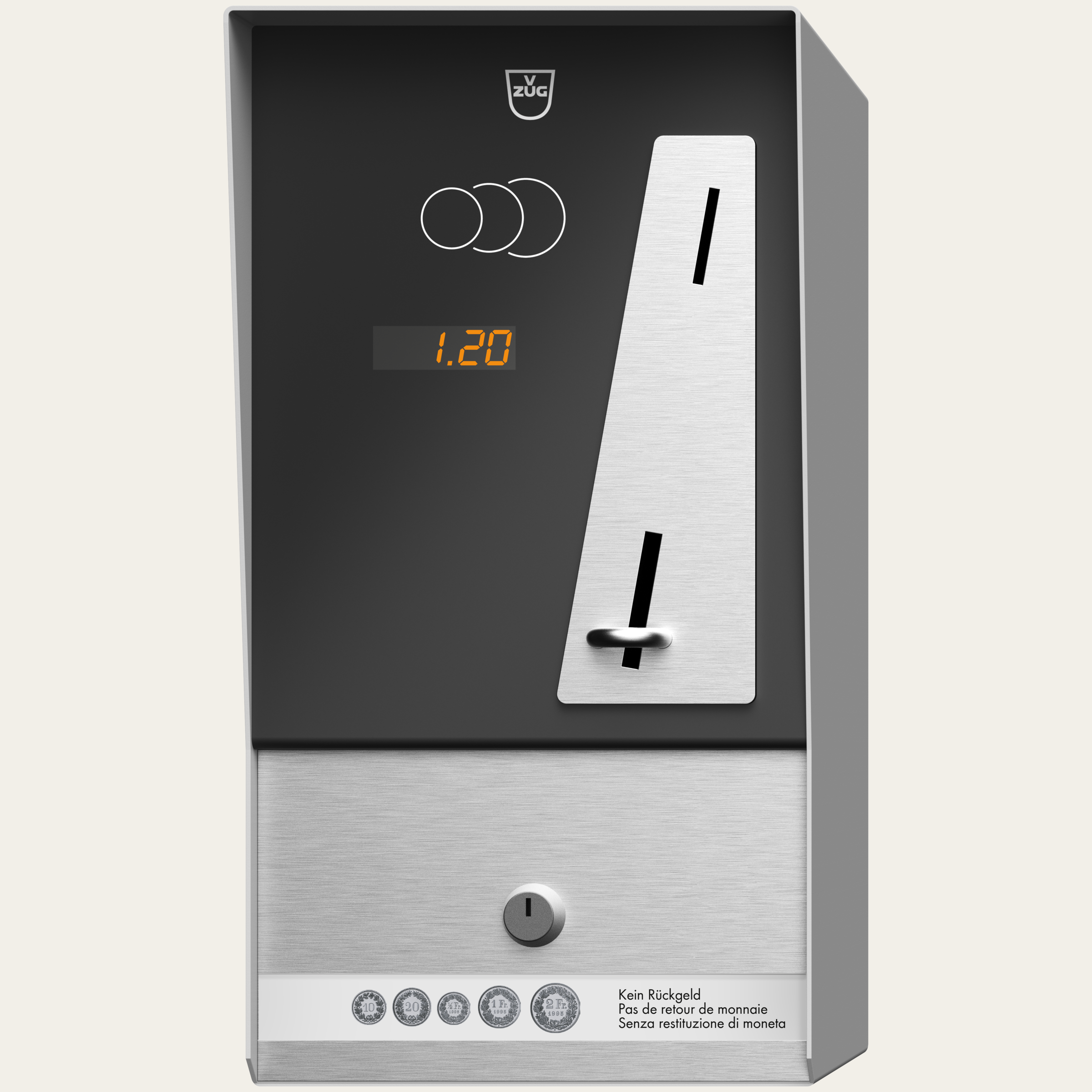V-ZUG Kassiersystem Coin-System 1, für Betrieb von 1 Gerät