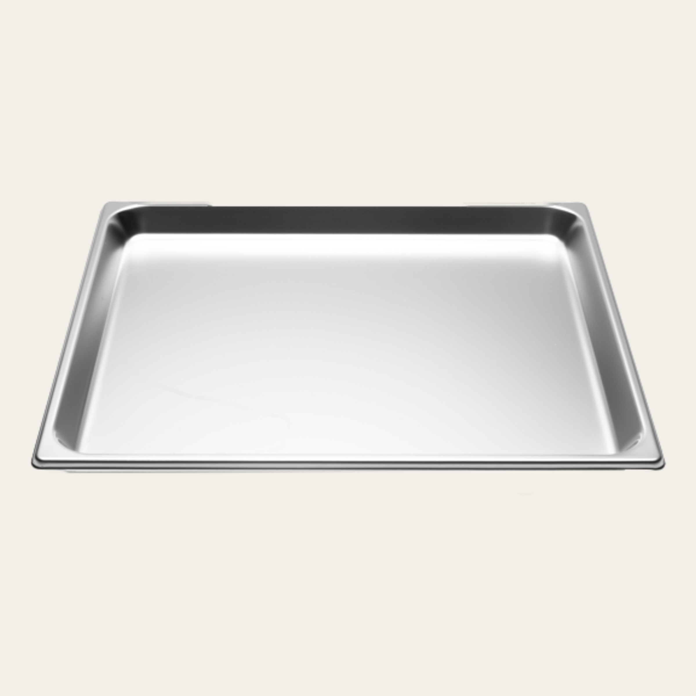 Stainless steel tray, 430 x 370 x 25mm