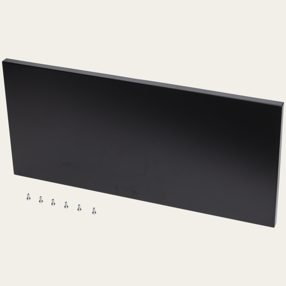 Front panel, W 550 x H 251 mm, Nero