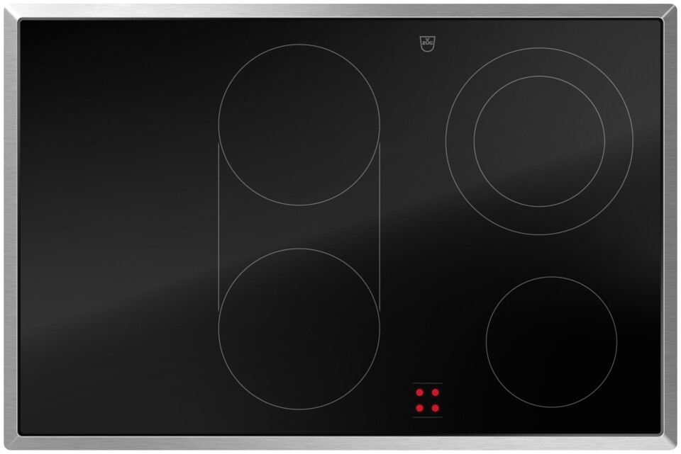 V-ZUG Table de cuisson CookTop V600 E804, Corps de chauffe à rayonnement, Norme
