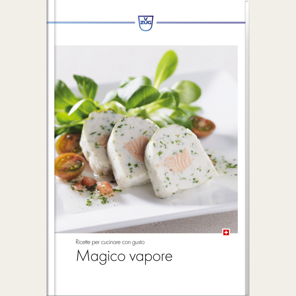 Recipe book 'Magical Steaming' in Italian (CH)