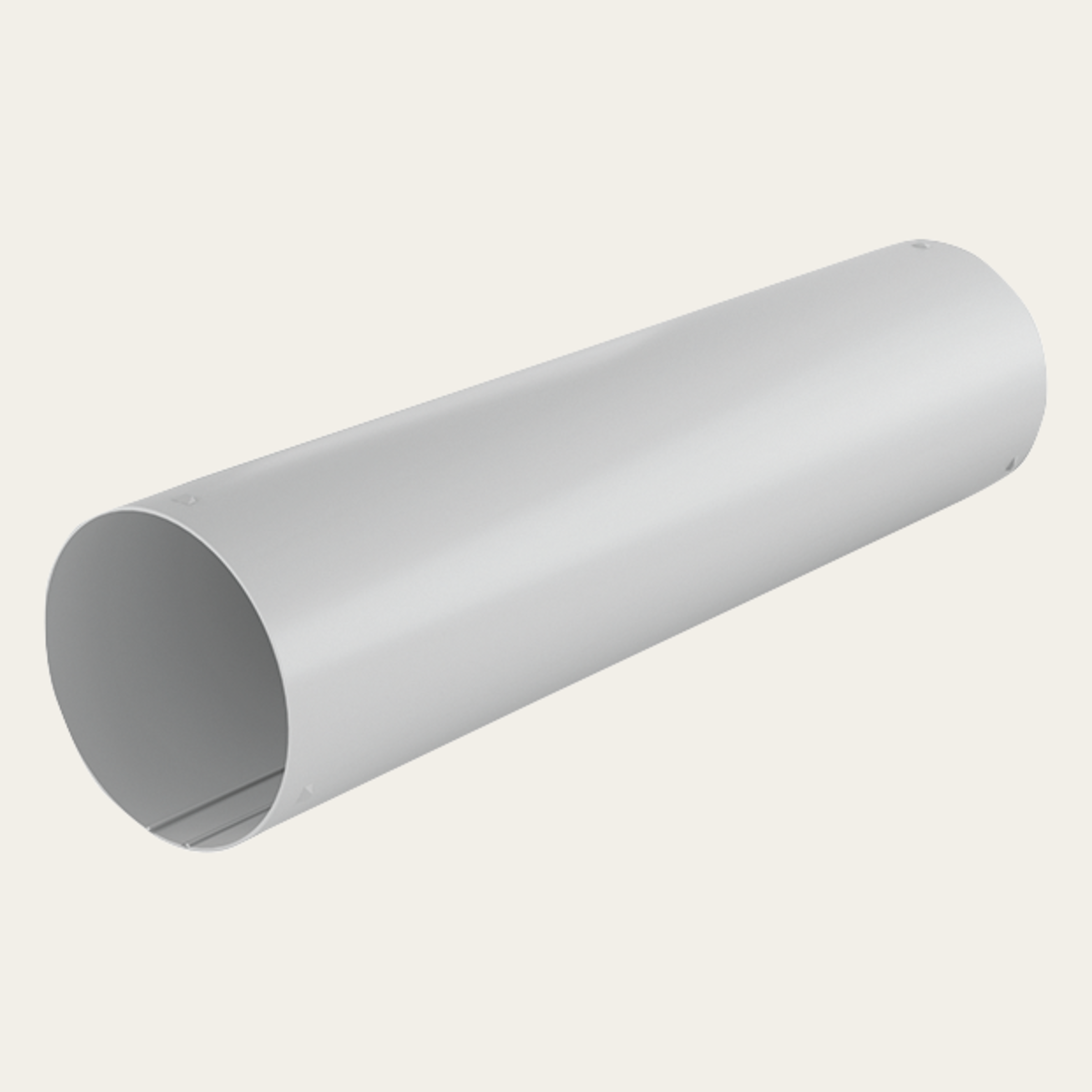 Prime tuyau rond, embout ø 150 mm, longueur 1000 mm