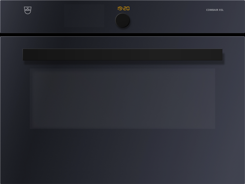 V-ZUG Forno Combair XSL, larghezza 60 cm, design Vetro a specchio, maniglia design Nero, 230 o 400V