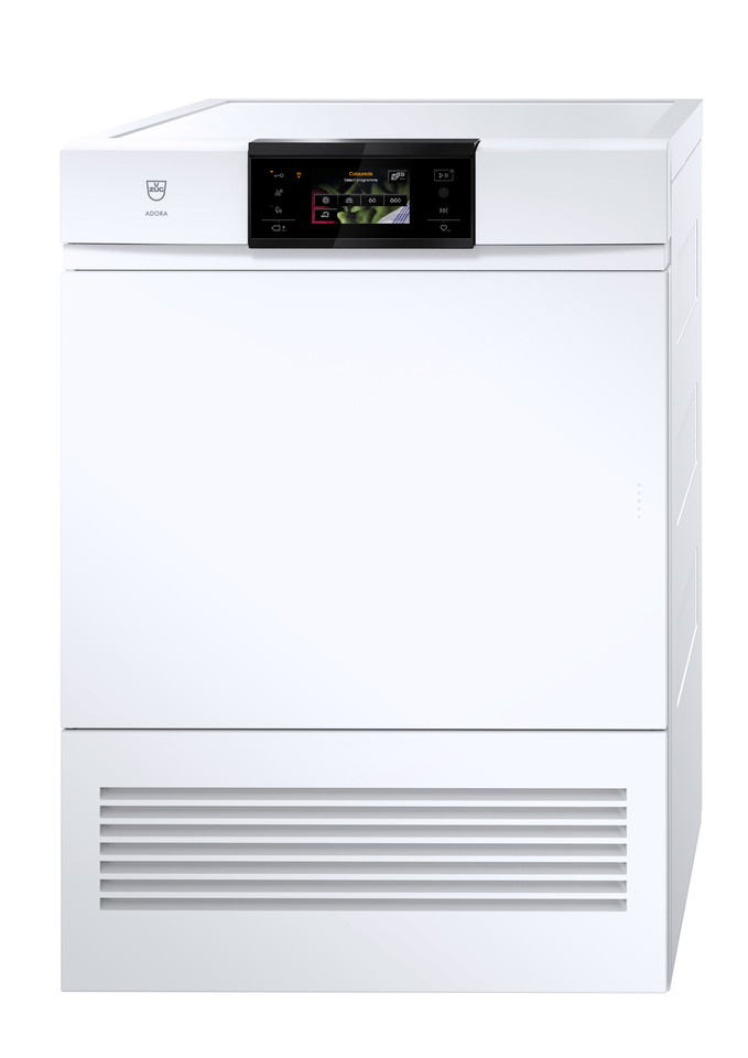 V-ZUG Asciugatrice, AdoraAsciugatrice V6000, Battuta porta: A destra, V-ZUG Home, Capacità nominale: 7.0 kg, Pompa di calore