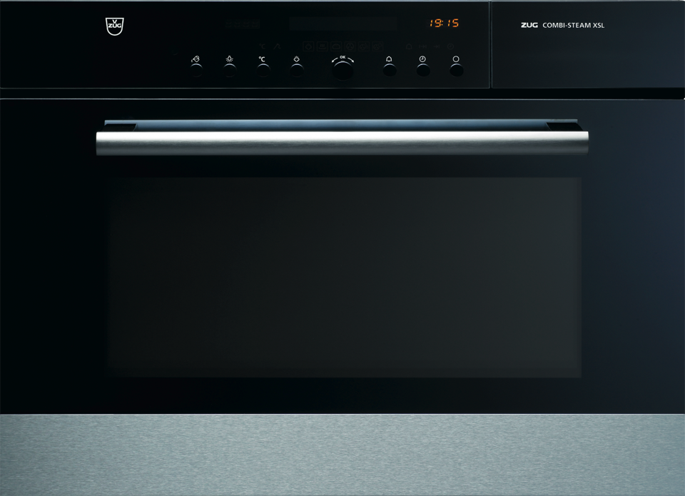 V-ZUG Steamer Combi-Steam XSL, largeur 60 cm, design ChromeClass, poignée design ChromeClass, 230 ou 400V