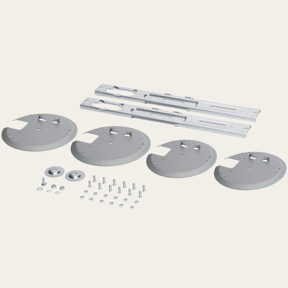 Set de fixation pour plaques de cuisson, PLBS412