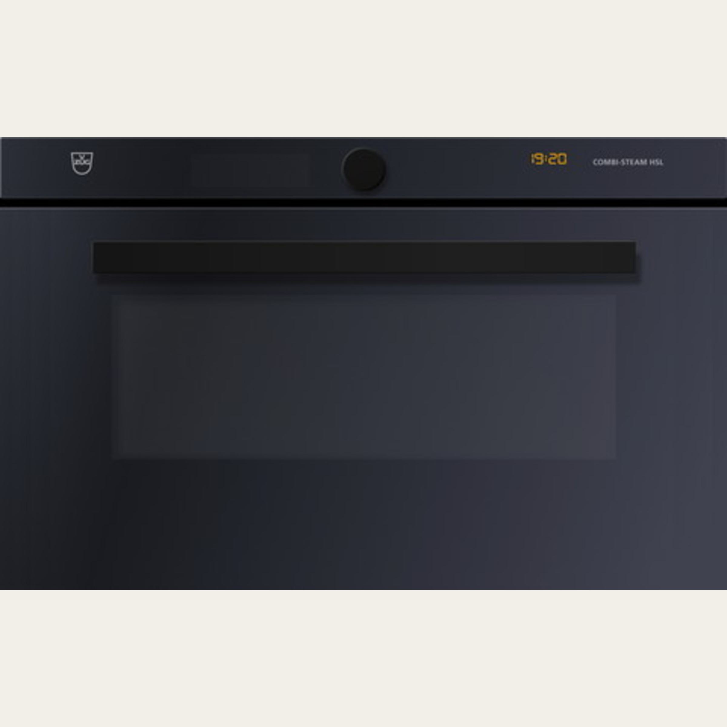 V-ZUG Stoomoven Combi-Steam HSL 60, Breedtenorm: 60,Hoogtenorm: 38.1,Spiegelglas, Greep: Designgreep Nero, TouchControl enregelknop, V-ZUG-Home