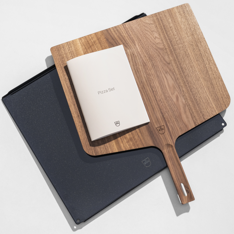 Pizza set (with walnut shovel)
