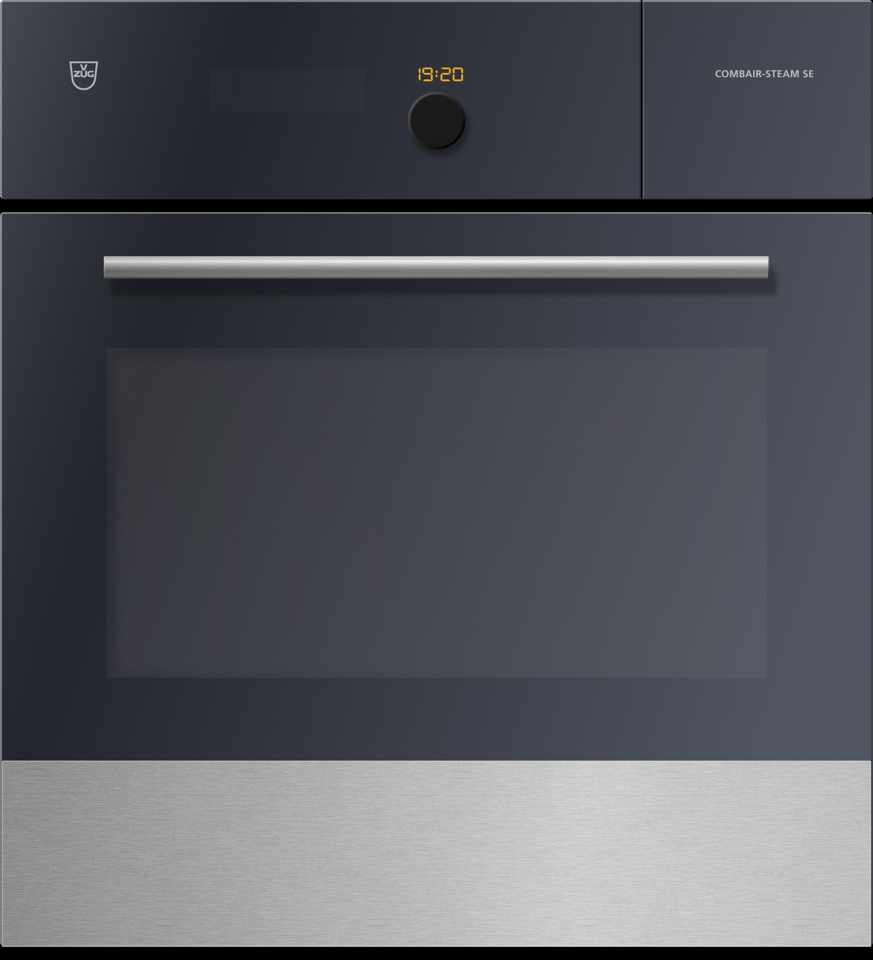 V-ZUG Steamer Combair-Steam SE, Standard width: 55, Standard height: 60.0, ChromeClass, Handle: rod handle, chrome, TouchControl and adjusting knob