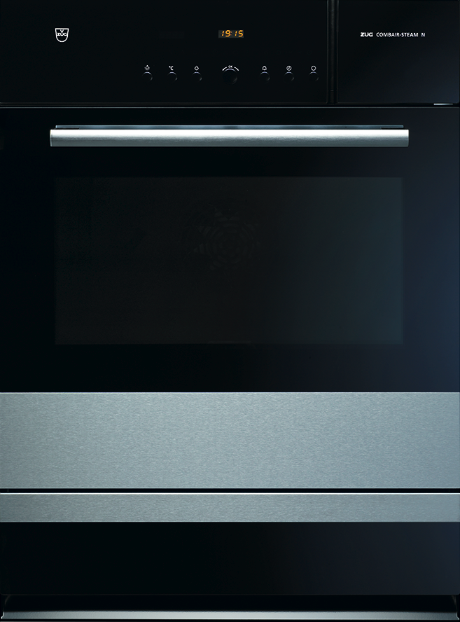 V-ZUG Steamer Combair-Steam N, Breite 55 cm, Design ChromeClass, Designgriff ChromeClass, 230 oder 400V, Geräteschublade