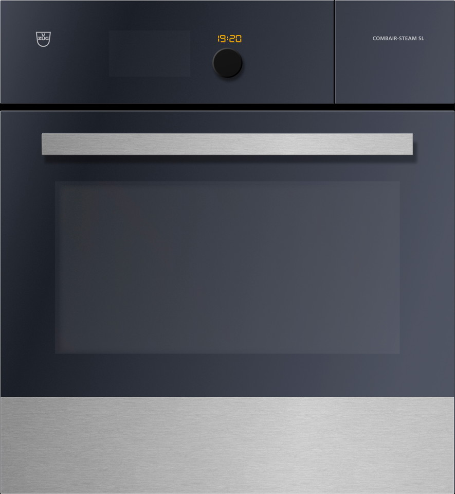 V-ZUG Steamer Combair-Steam SL, width 55 cm, ChromeClass design, chrome design handle, 230 or 400V, short modelNOTE: Product fitted with Wi-Fi module as standard (V-ZUG-Home ready)