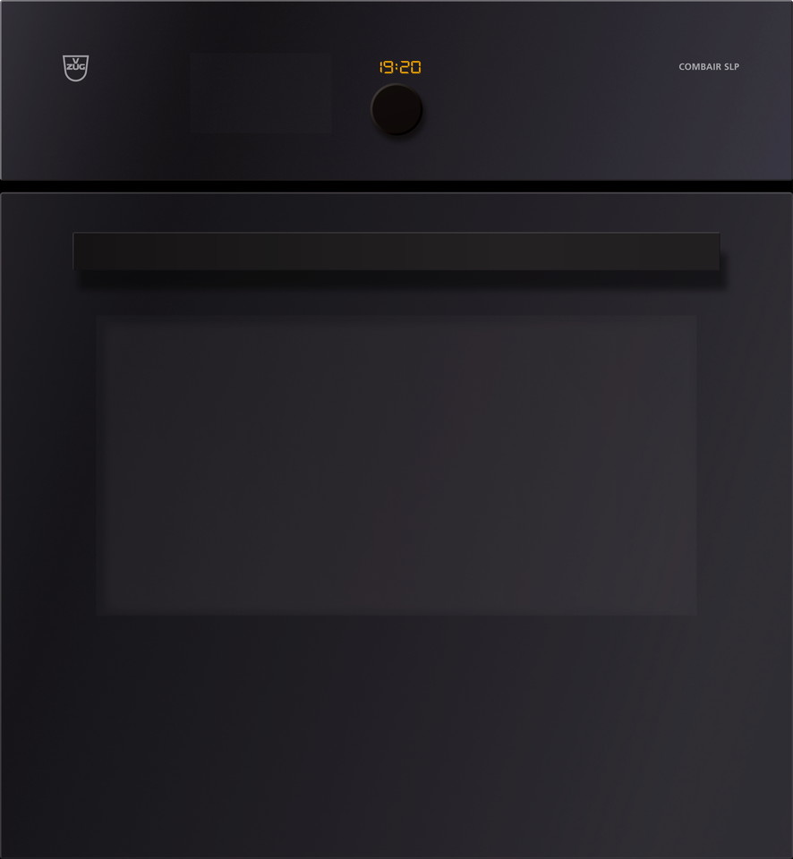 V-ZUG Backofen Combair SLP, Breite 55 cm, Design Spiegelglas, Designgriff Nero, 230 oder 400V, Kurzmodell, pyrolytische SelbstreinigungHINWEIS: Produkt standardmässig mit WLAN-Modul ausgestattet (V-ZUG-Homeready)