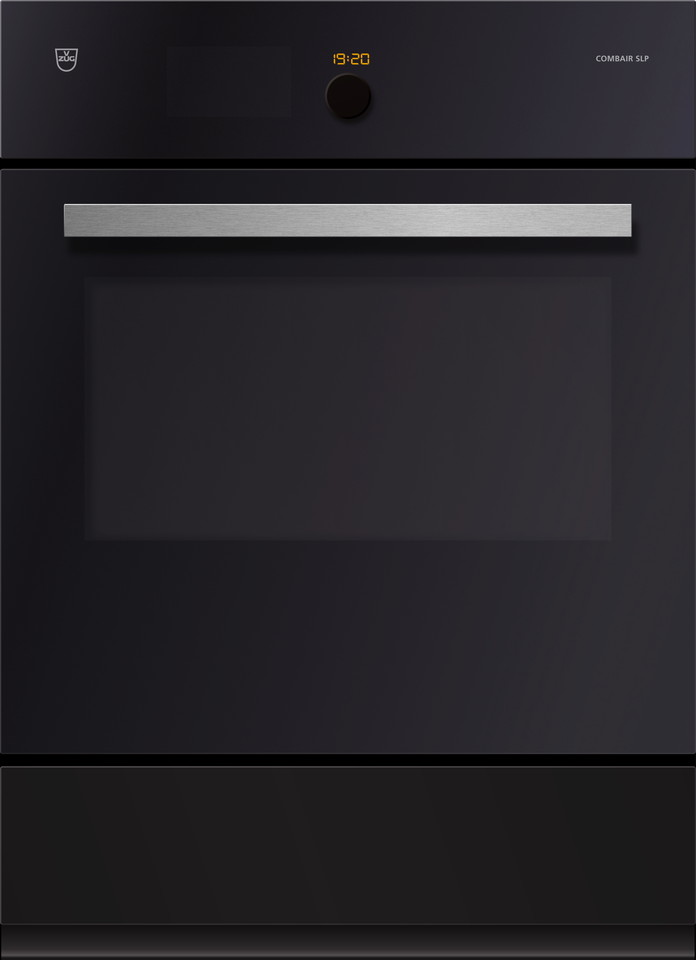 V-ZUG Forno Combair SLP, larghezza 60 cm, design Vetro a specchio, maniglia design cromata, 230 o 400V, cassetto riscaldabile dell'appareccio, autopulizia piroliticaINDICAZIONE: Prodotto con modulo WLAN in dotazione di serie (V-ZUG-Homeready)
