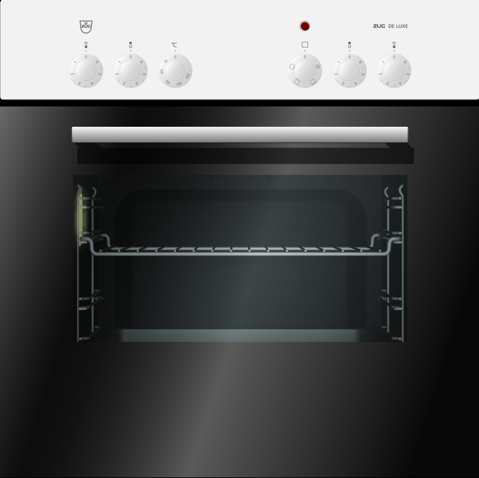 V-ZUG Cooker De Luxe EL-4, 60 cm, white