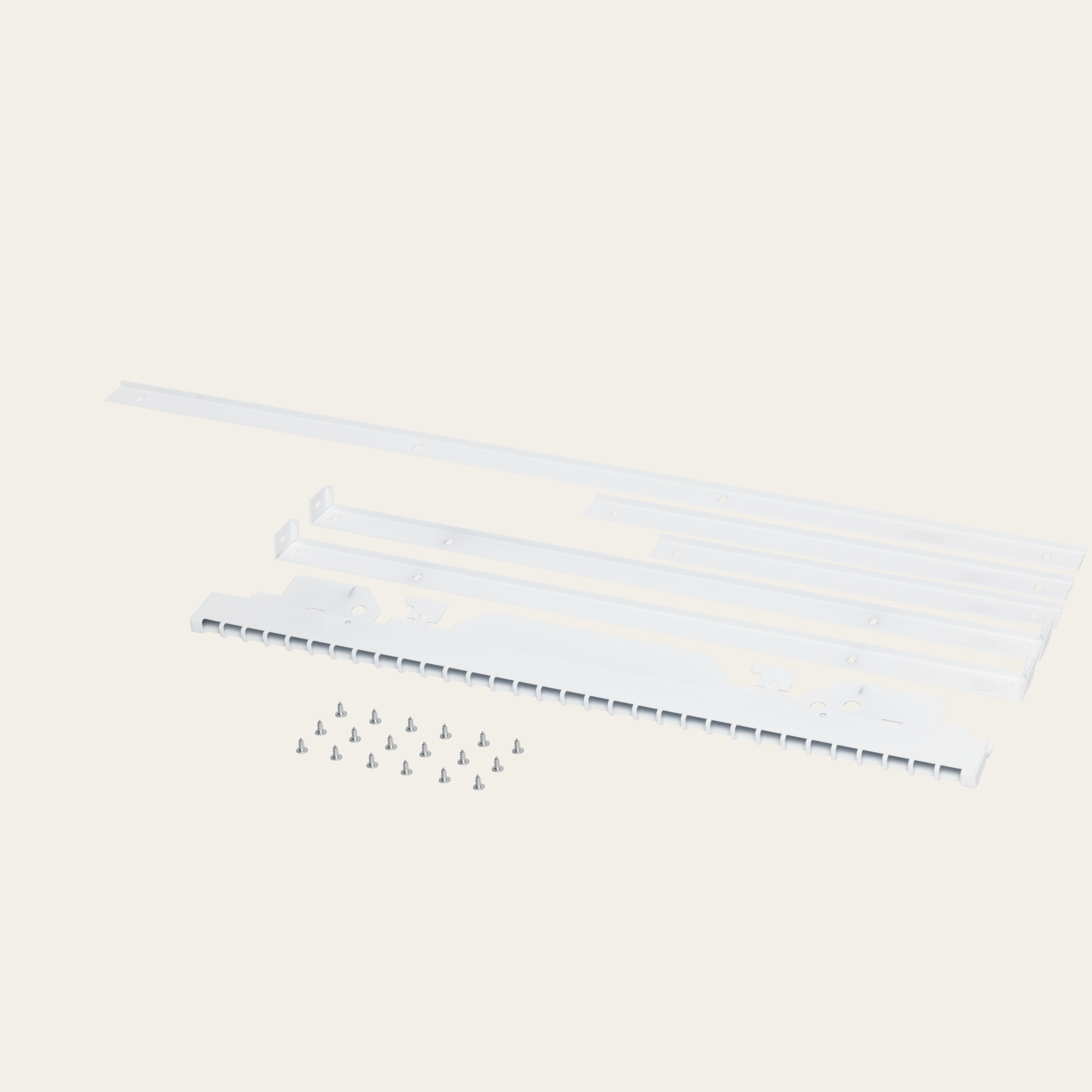 Set cadre-décor Blanc