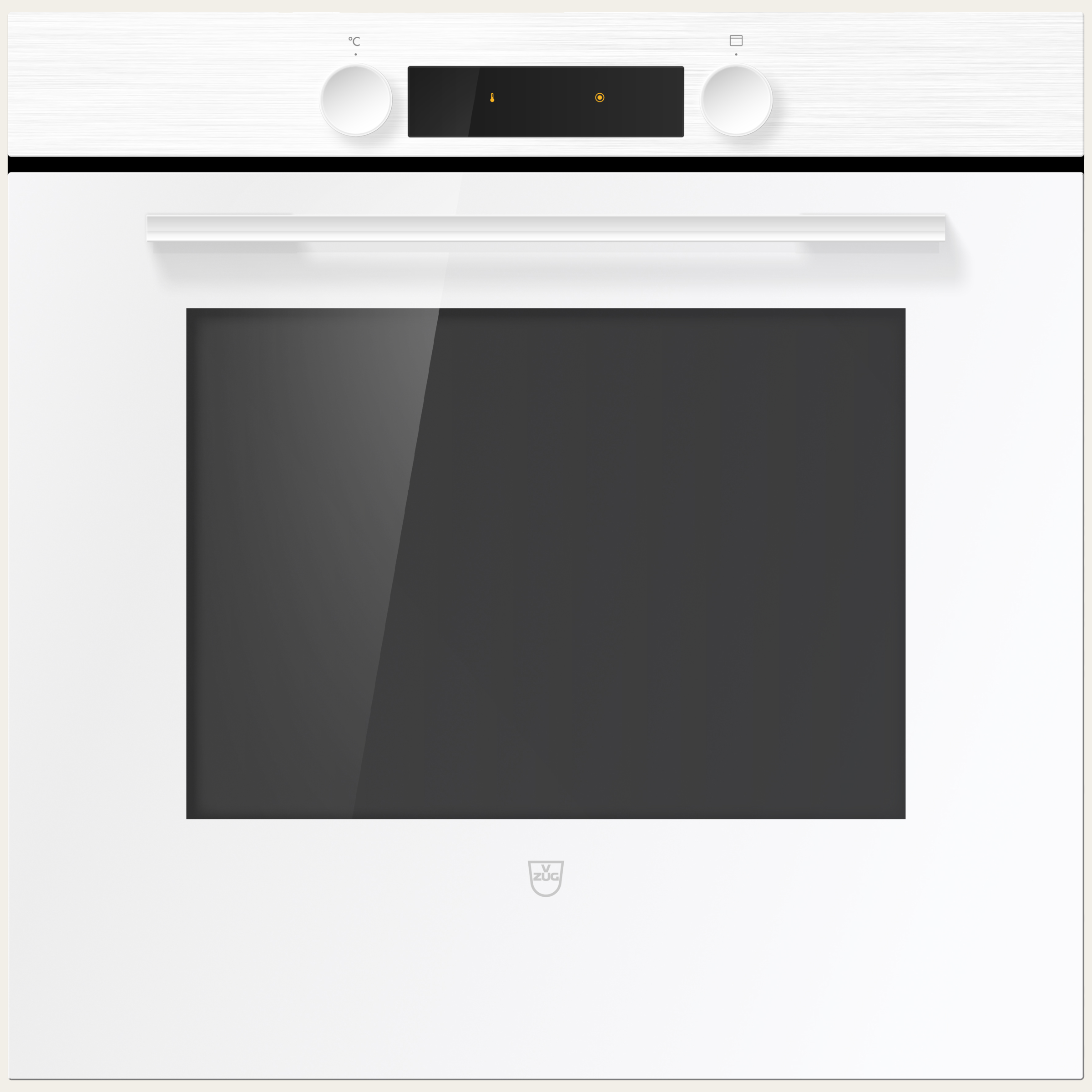 V-ZUG Forno Combair V200 60, Standard di larghezza: 60 cm, Norma per l'altezza: 60 cm, Bianco, Maniglia: bianco, interruttore girevole