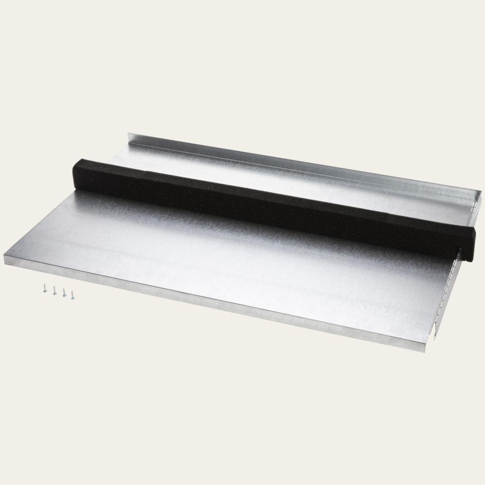 Induction: ventilation protective set for niche width 825 mm