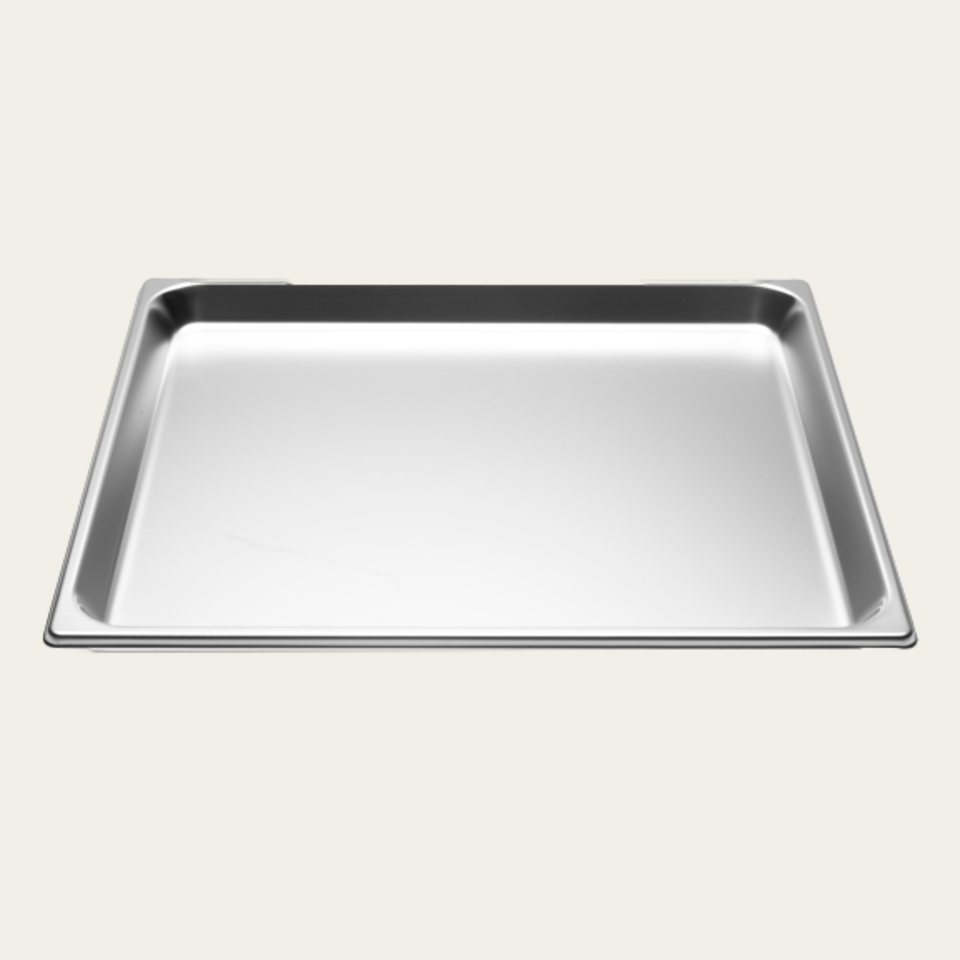 Plaque en acier inox  sans trous, 430 x 370 x 25 mm