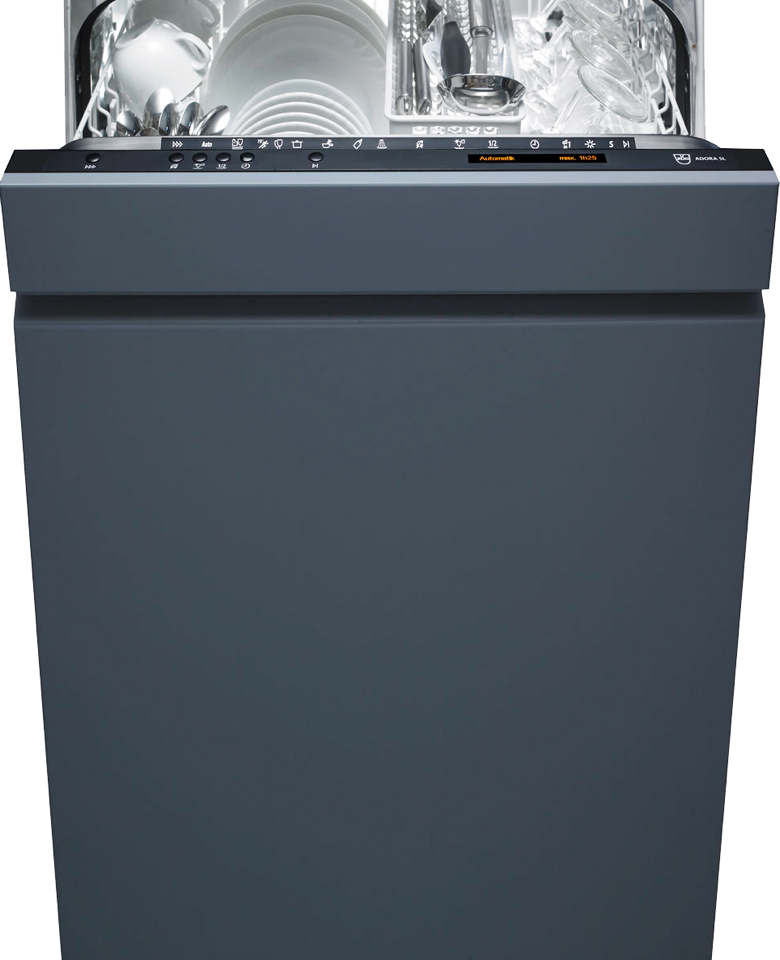 V-ZUG Vaatwasmachine , Volledig integreerbaar, Breedtenorm: 60, Grootte: Grote ruimte, Tekstdisplay