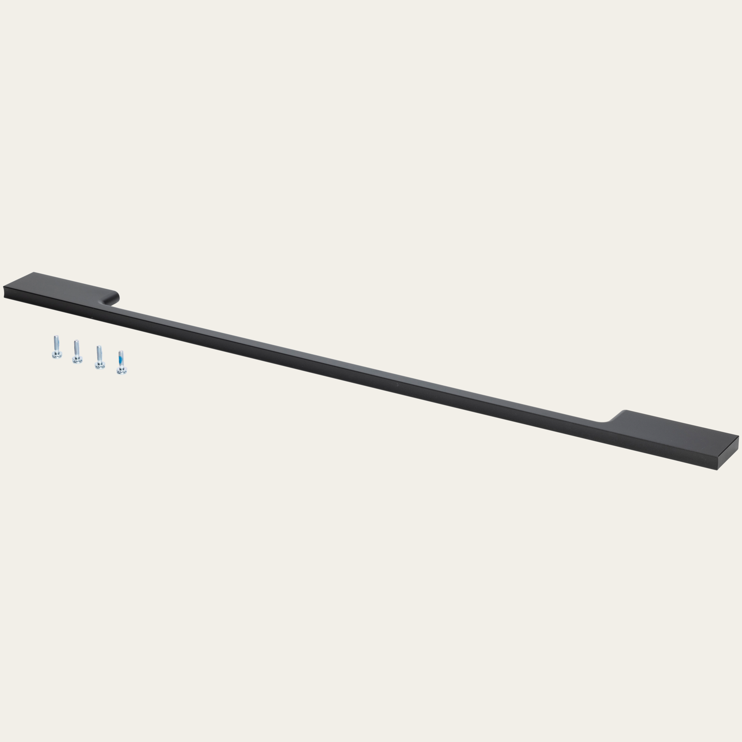 Kit de conversion poignée noir, pour steamer Grand / refrigerateur Supreme (montage horizontal), longueur 760 mm, filetage M5